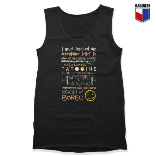 Quotes Of Spell Unisex Adult Tank Top Design
