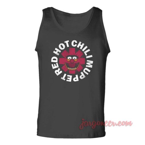 Red Hot Chili Muppet Parody Unisex Adult Tank Top