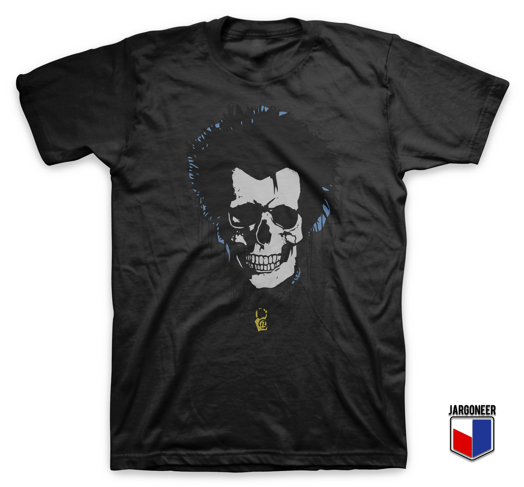 Skully Sid Black T Shirt - Shop Unique Graphic Cool Shirt Designs