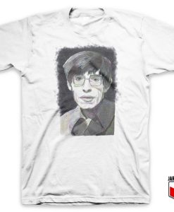 Cool Steven Hawkins In Painting Brush T Shirt Design