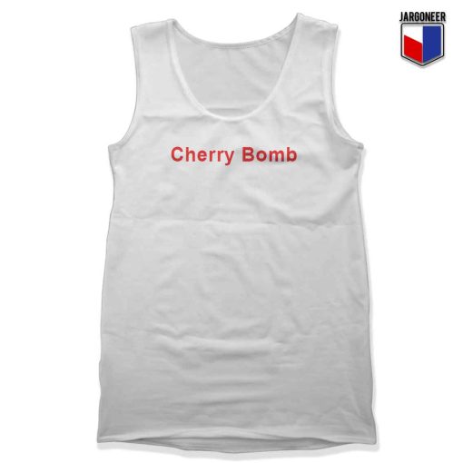 Cherry Bomb Unisex Adult Tank Top Design