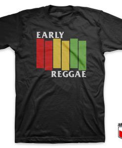 Cool Early Reggae Flag T Shirt