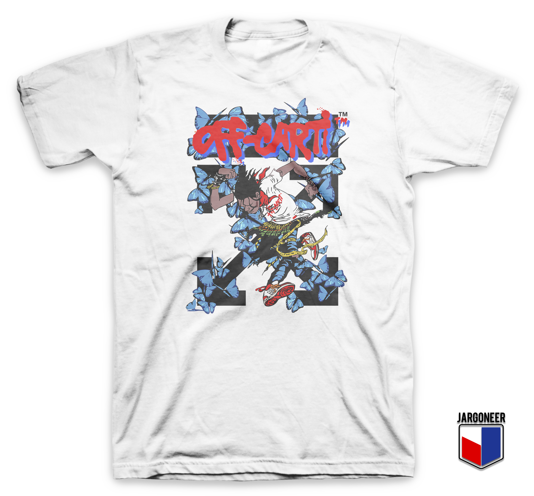 Cool Playboi Carti x Off White Collaboration Rumor T Shirt Design Ideas By jargoneer