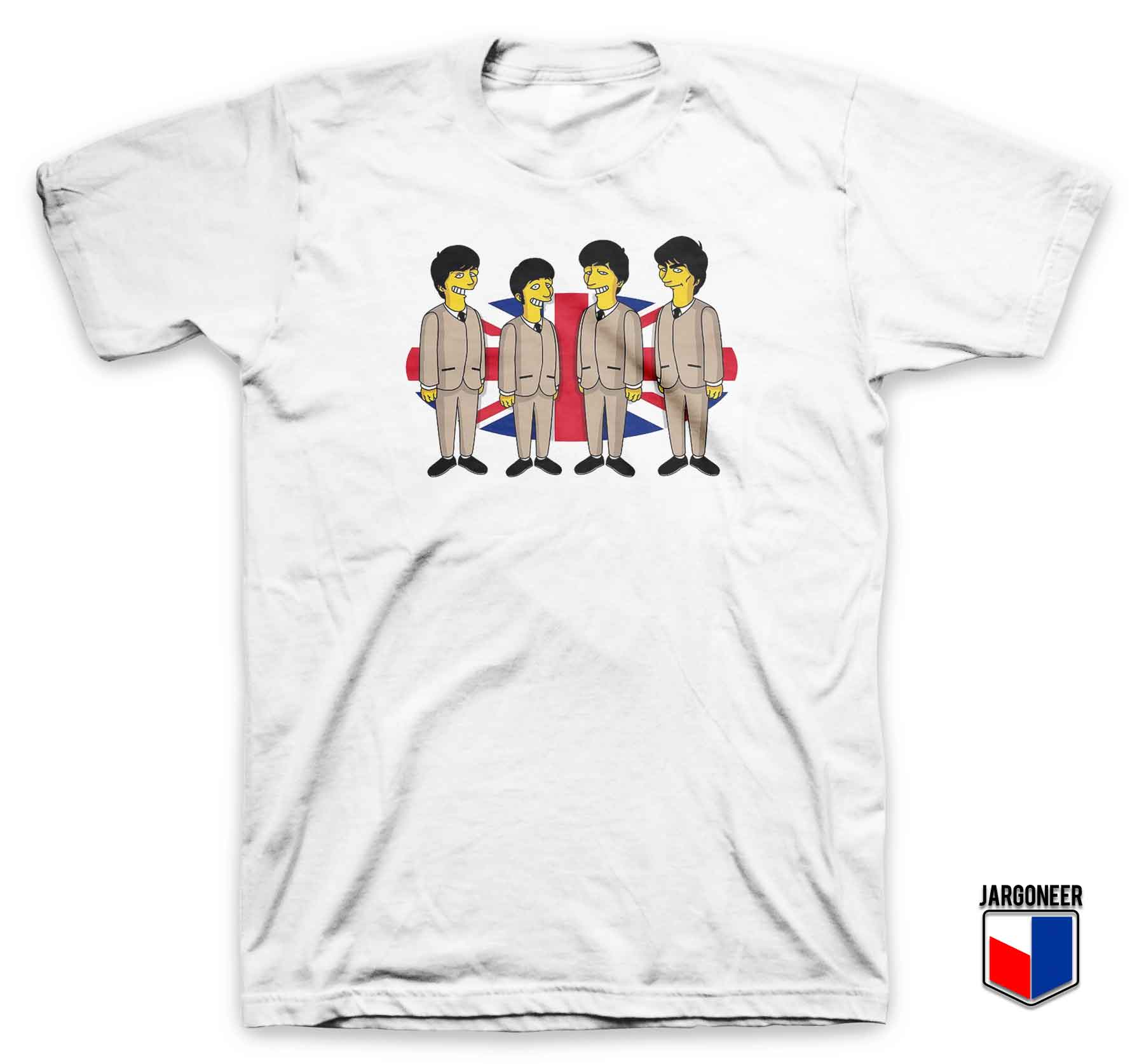 Simpsons Beatles - Shop Unique Graphic Cool Shirt Designs