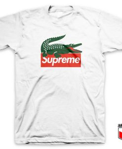 Cool Supreme Crocodile T Shirt