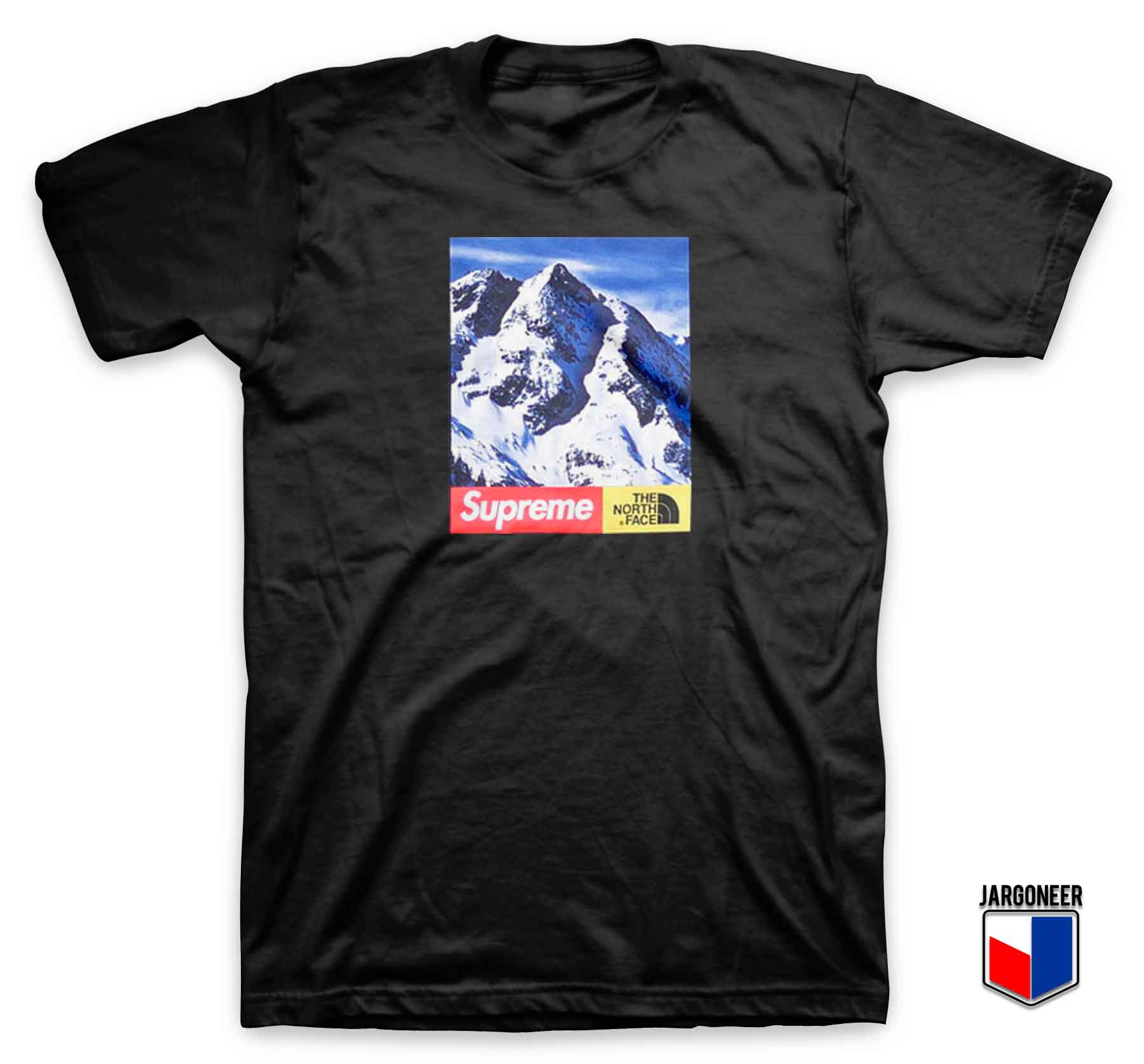 supreme north face t shirt 2018