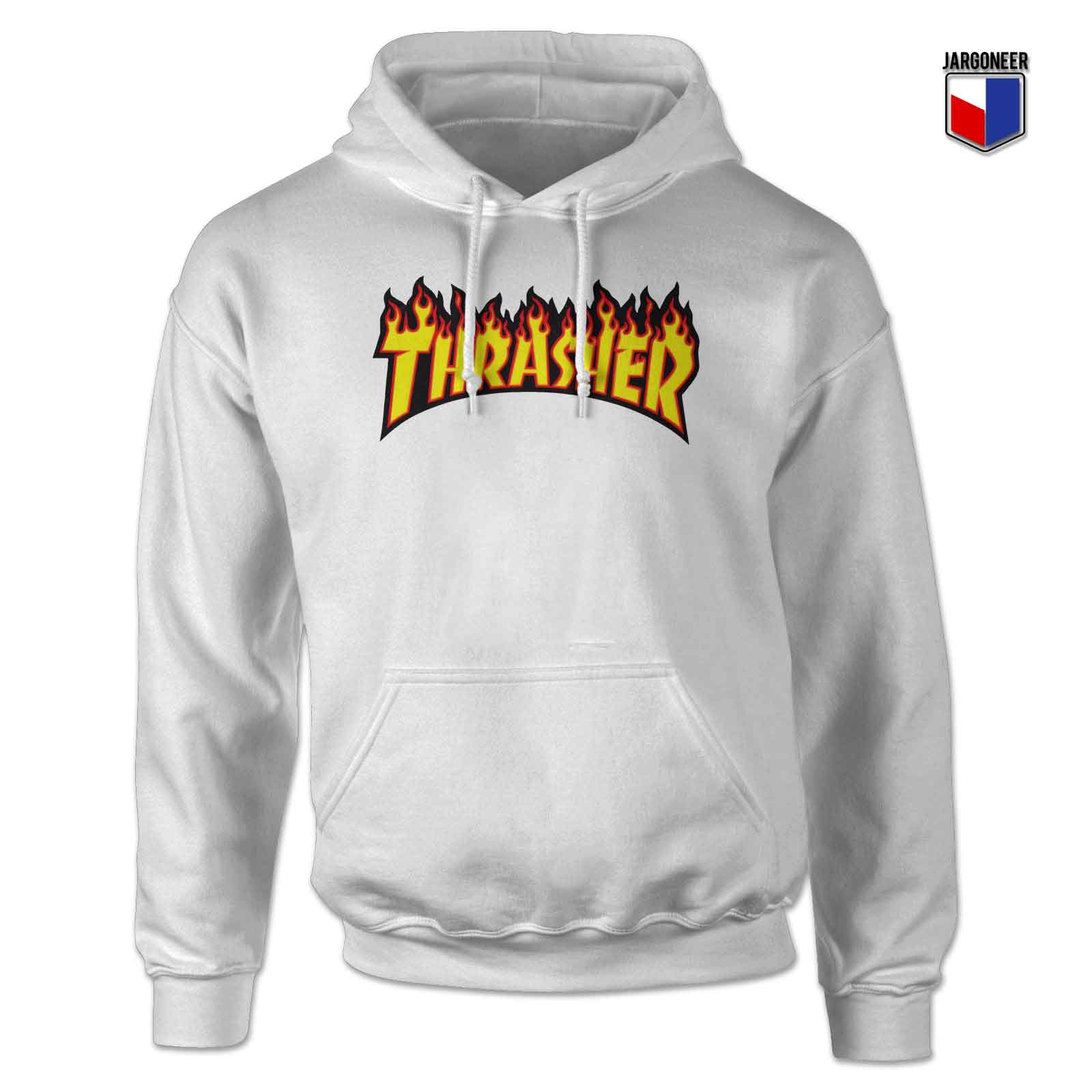 Thrasher Hoodie Flame HD Wmn (black)