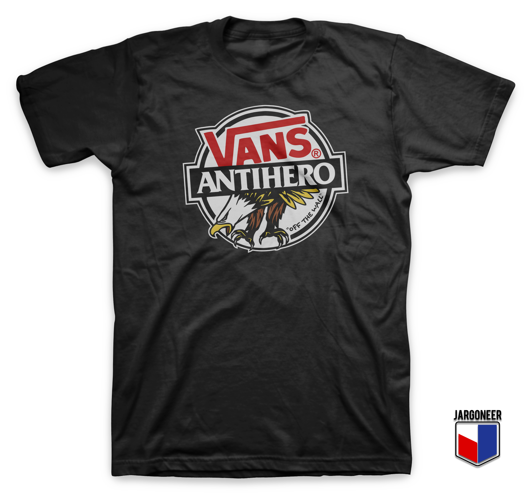 Vans X Antihero Black TShirt - Shop Unique Graphic Cool Shirt Designs