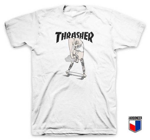Thrasher Women On Wheels T Shirt