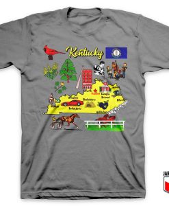 cool Kentucky Map T Shirt grey 247x300 - Shop Unique Graphic Cool Shirt Designs