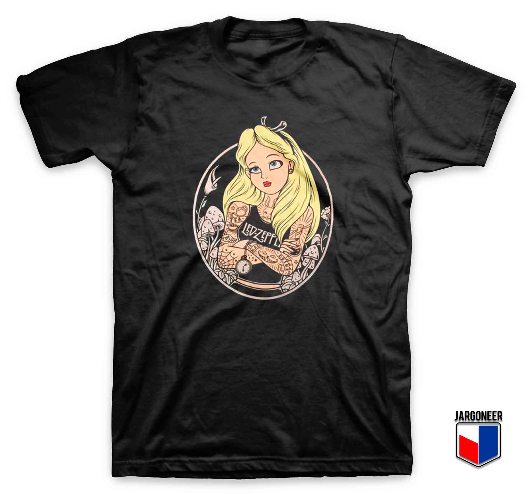 Alice With Tattoos - Shop Unique Graphic Cool Shirt Designs