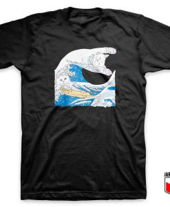 Pussy The Great Wave T Shirt