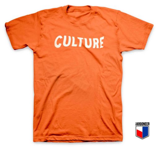 Culture Font T Shirt