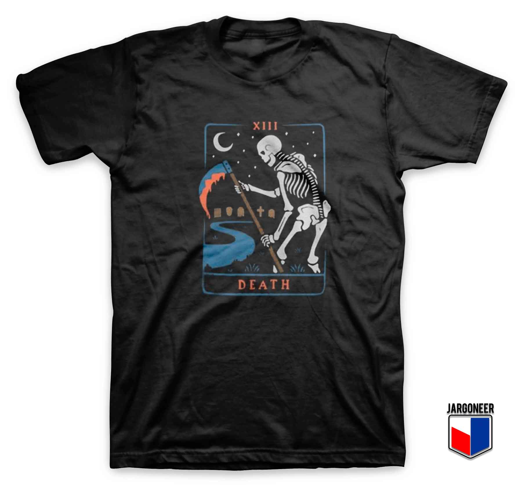 death tarot card t shirt