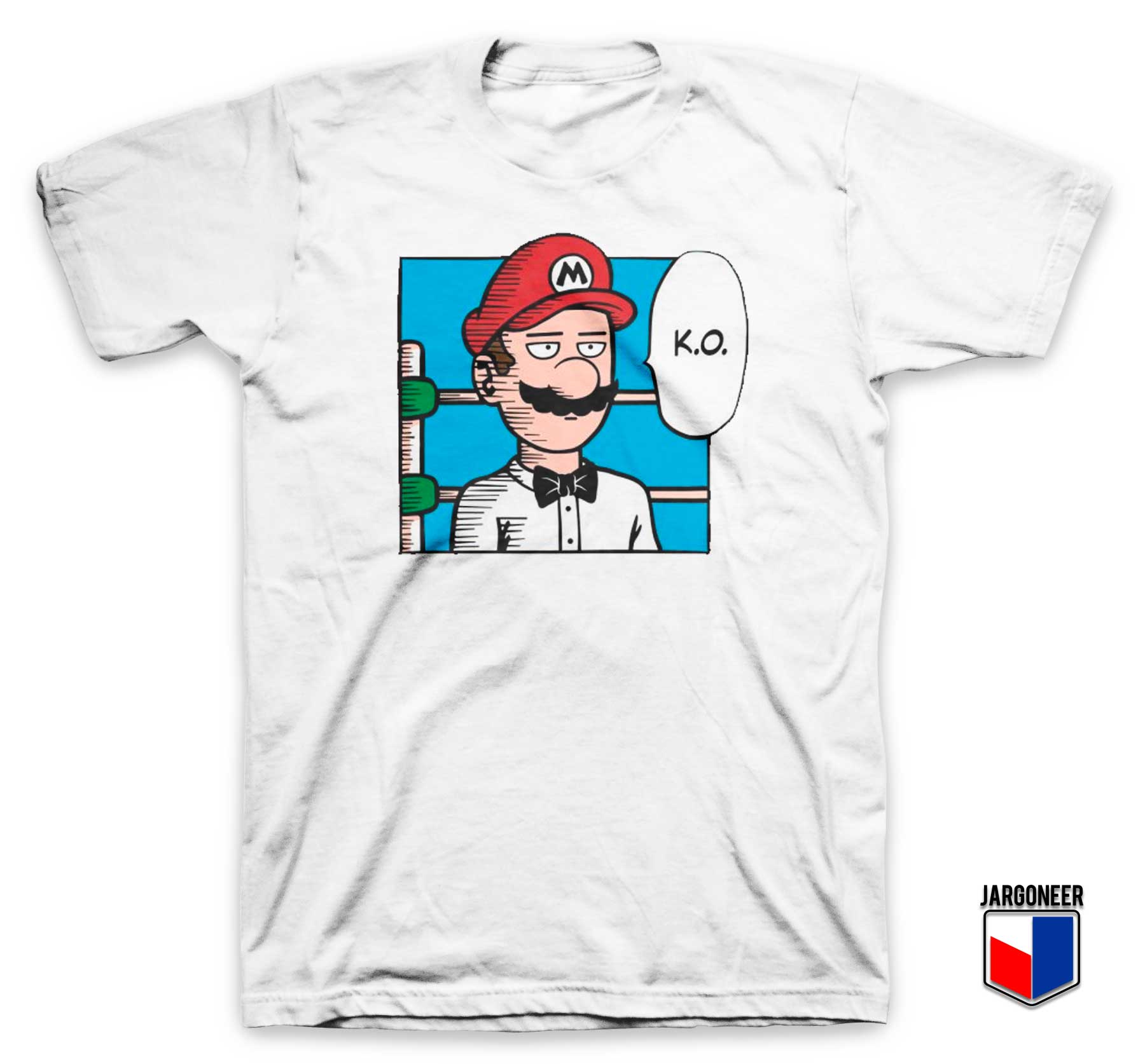 One Punch Mario T Shirt - Shop Unique Graphic Cool Shirt Designs