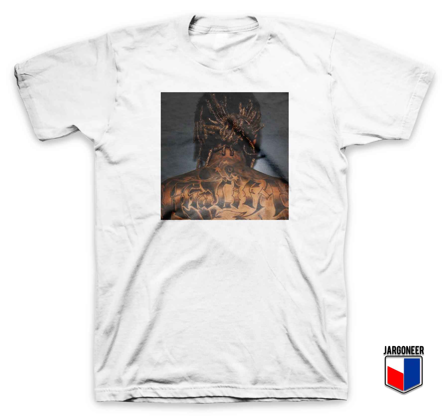 Wiz Khalifa Tattooed Cover - Shop Unique Graphic Cool Shirt Designs