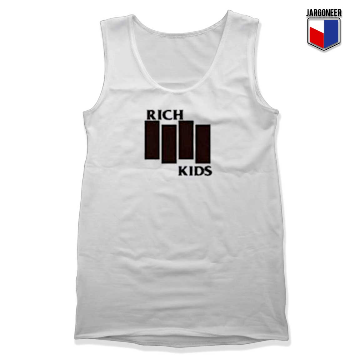 Rich Kids Black Flag Unisex Adult Tank Top Design - Shop Unique Graphic Cool Shirt Designs