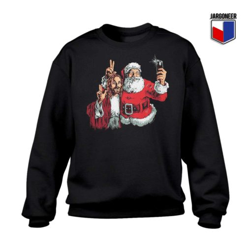 All About Jesus And Santa Crewneck Sweatshirt