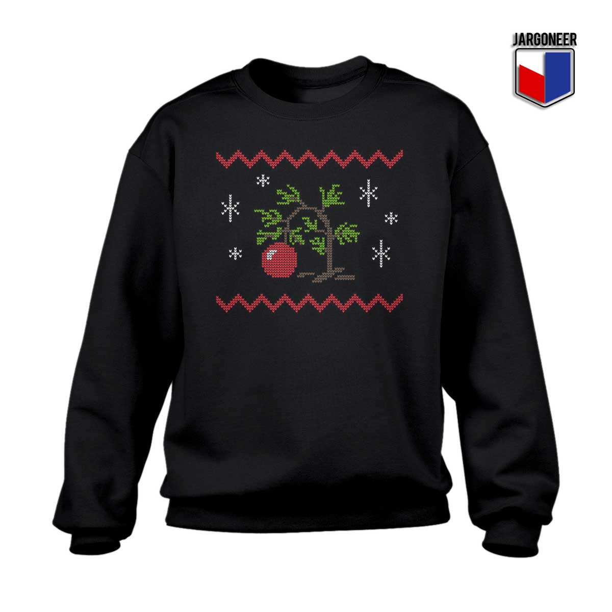 Charlie Brown Christmas Tree Crewneck Sweatshirt - Shop Unique Graphic Cool Shirt Designs