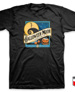 Halloween Moon Town Parody T Shirt