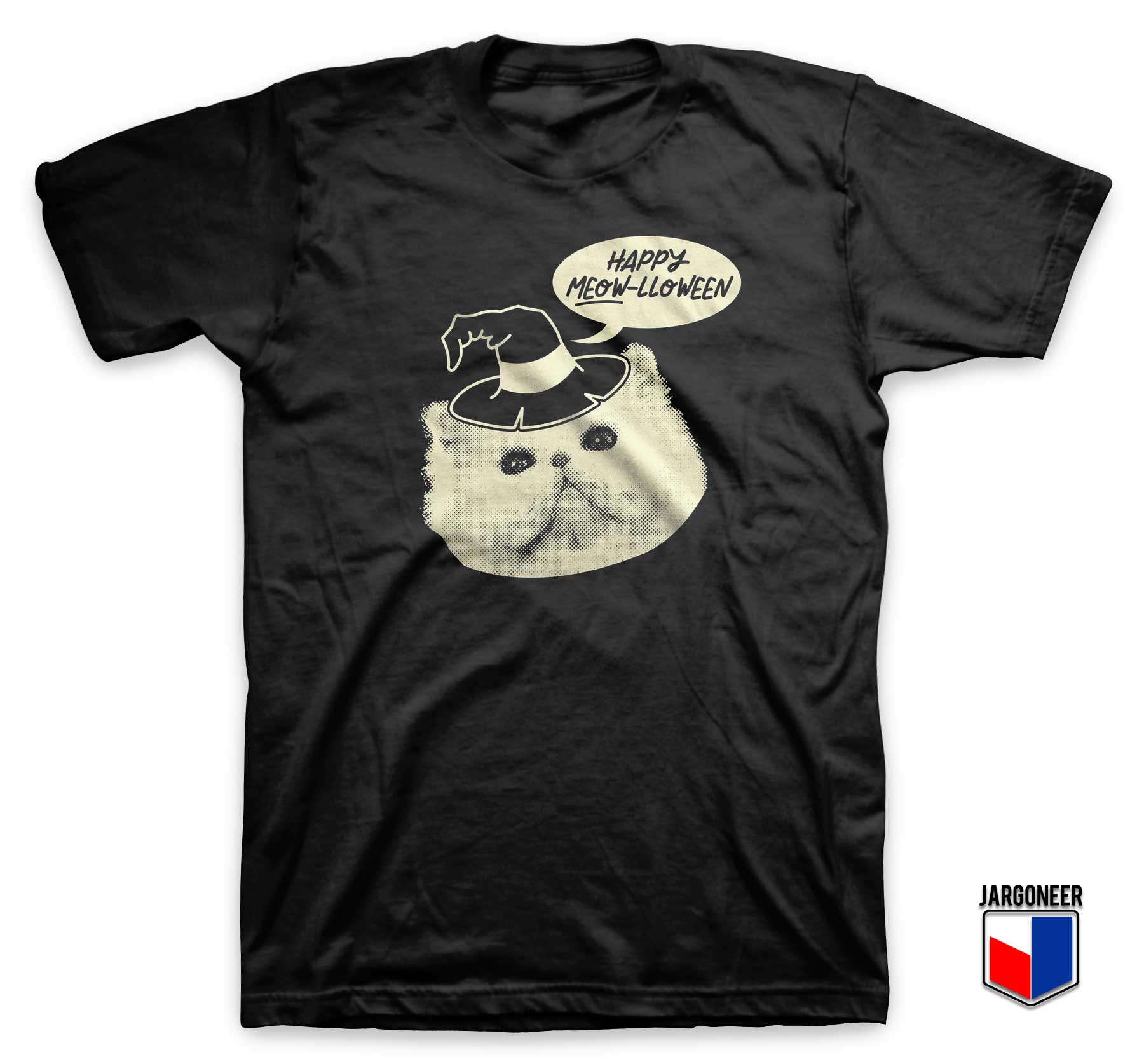 Happy Meowlloween Parody T Shirt - Shop Unique Graphic Cool Shirt Designs