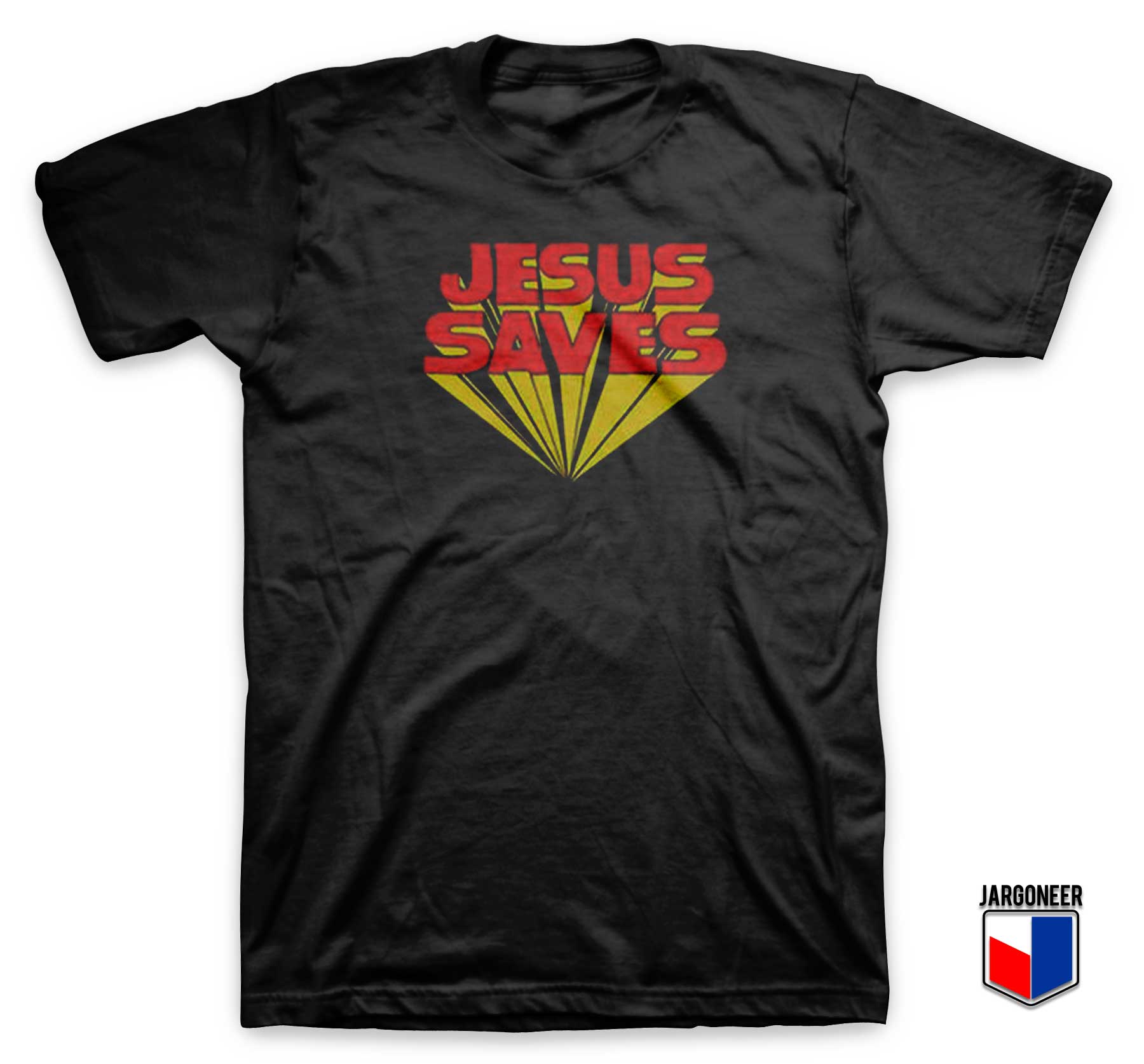 Jesus Saves Logo T Shirt - Shop Unique Graphic Cool Shirt Designs