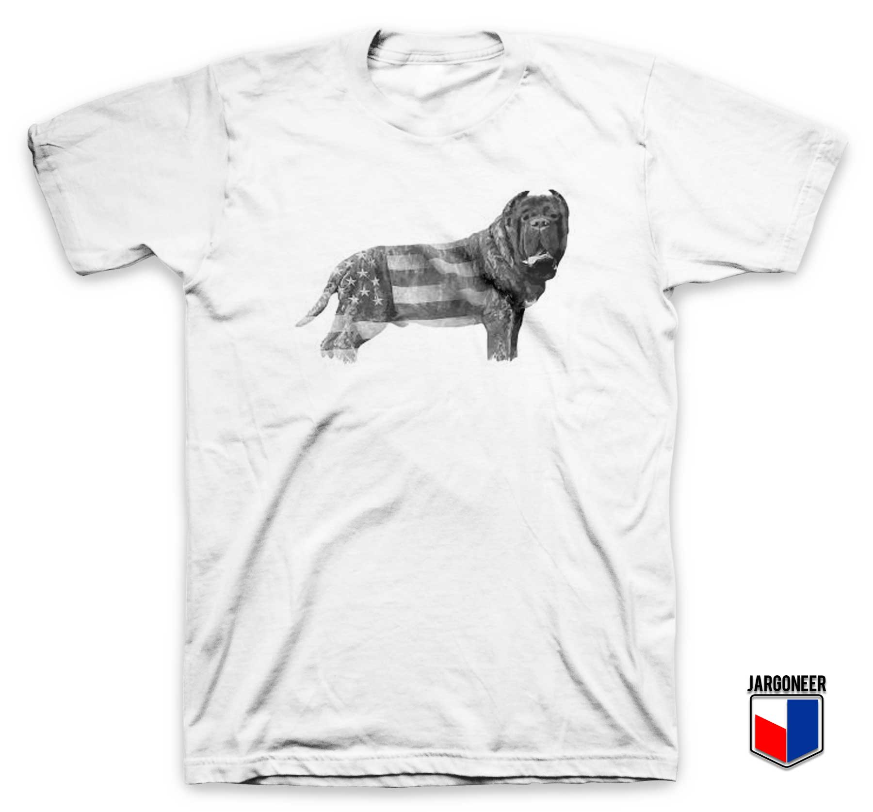 Molossus Dog American Pride T Shirt - Shop Unique Graphic Cool Shirt Designs