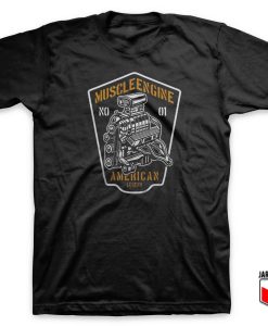 American Muscle Engine T Shirt