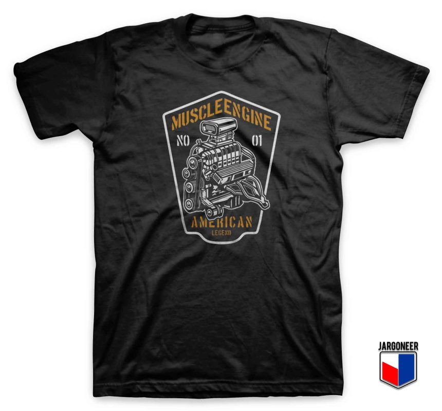 American Muscle Engine T Shirt