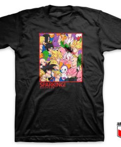 Sparking Anime Heroes T Shirt 247x300 - Shop Unique Graphic Cool Shirt Designs