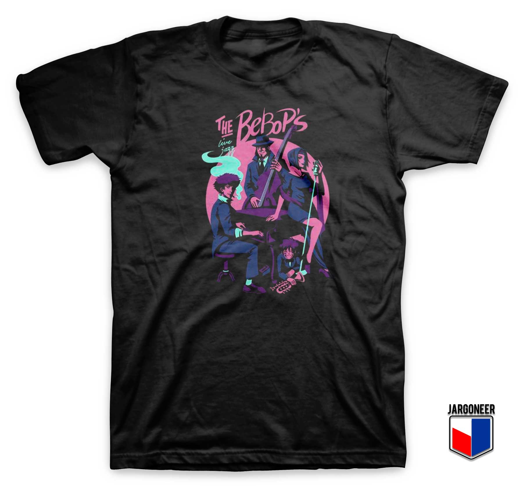 The Bebops Live Jazz T Shirt - Shop Unique Graphic Cool Shirt Designs