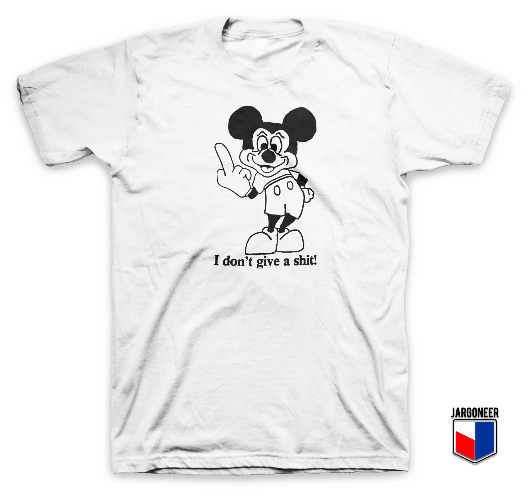Bad Mouse I Dont Give Shit T Shirt - Shop Unique Graphic Cool Shirt Designs