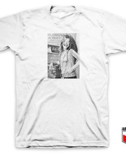Janis Joplin Planning a Party Music T Shirt 247x300 - Shop Unique Graphic Cool Shirt Designs