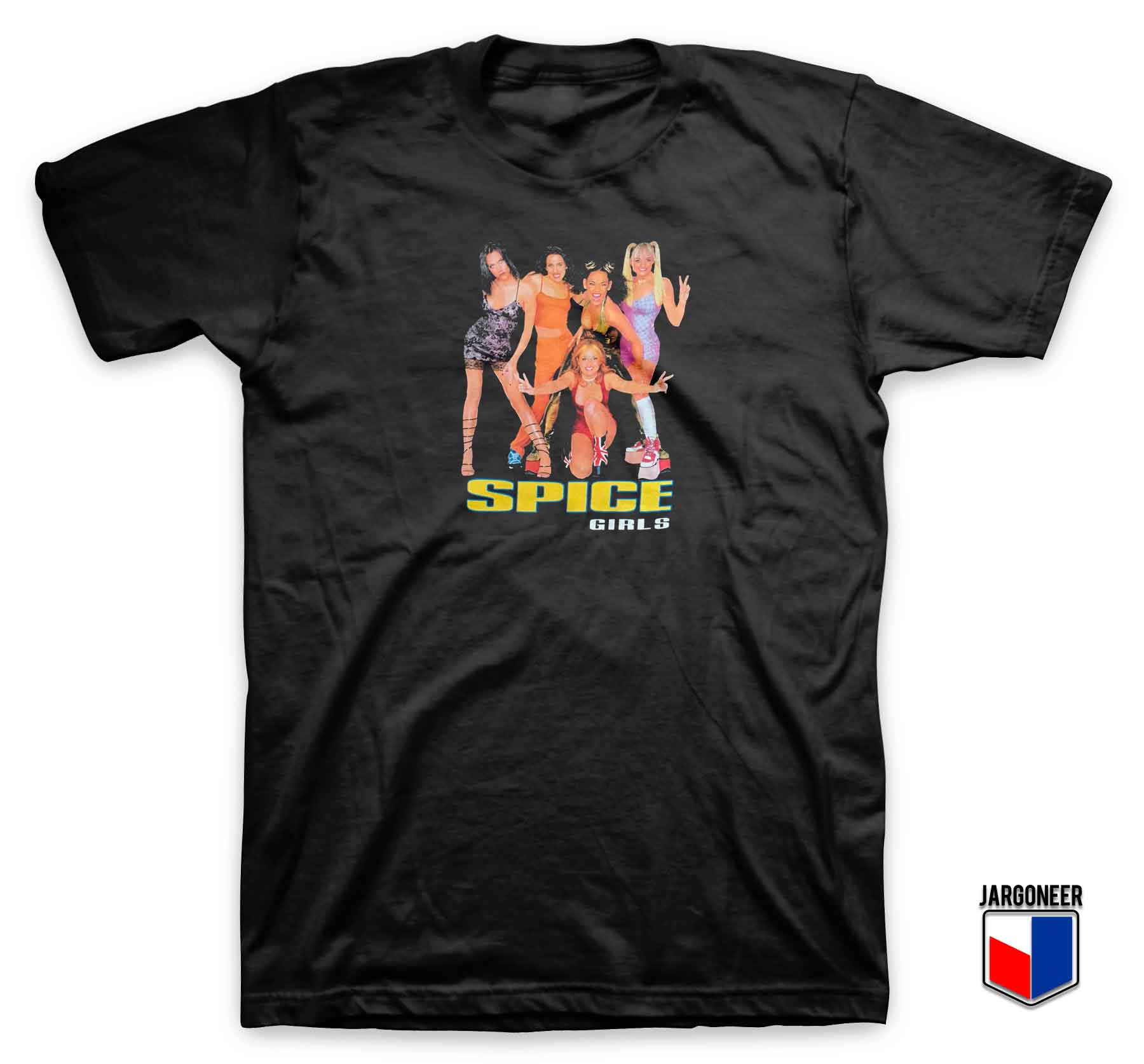 Spice Girls Squad T Shirt - Shop Unique Graphic Cool Shirt Designs