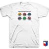 J Galt Rainbow Stripe T Shirt