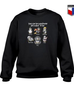 Be A Penguin Crewneck Sweatshirt 247x300 - Best Gifts Christmas this year