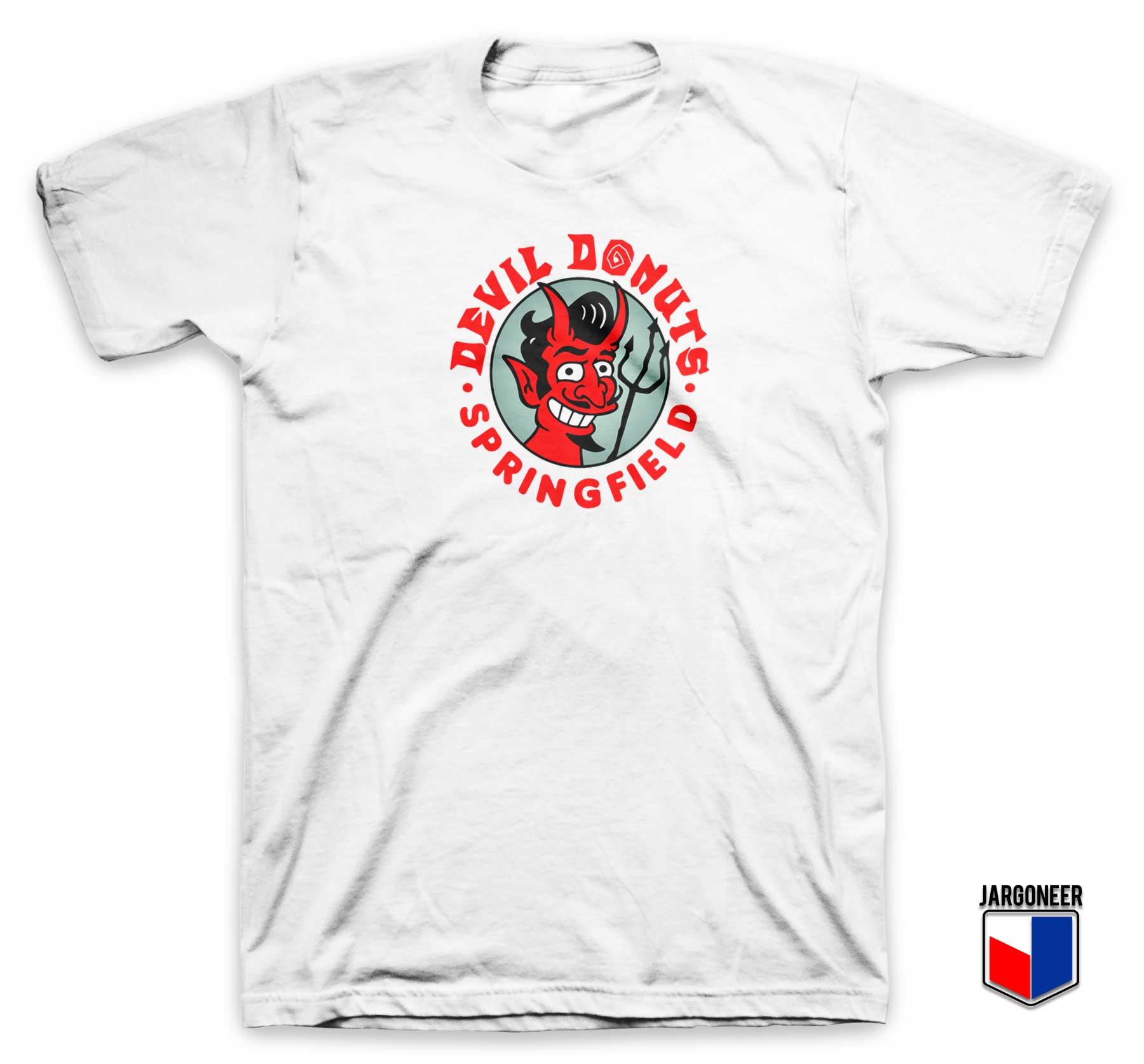 Devil Donut Springfield T Shirt - Shop Unique Graphic Cool Shirt Designs