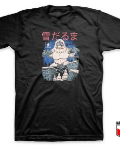 Kaiju Snowman Parody T Shirt 247x300 - Shop Unique Graphic Cool Shirt Designs