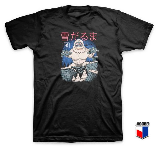 Kaiju Snowman Parody T Shirt