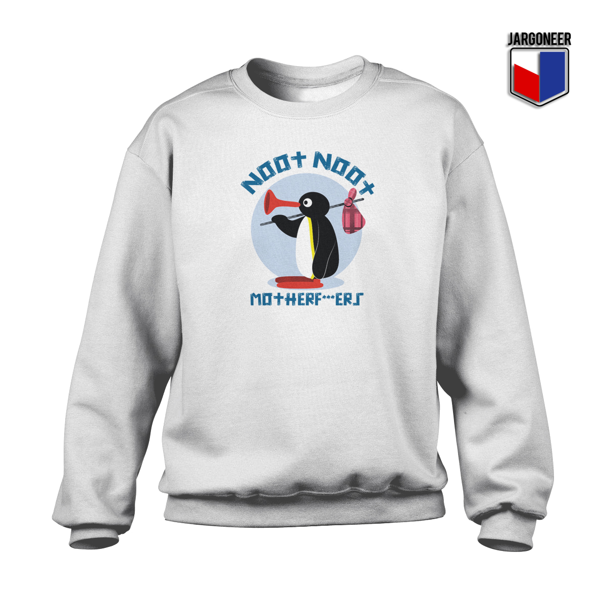 Noot Noot Penguin Crewneck Sweatshirt - Shop Unique Graphic Cool Shirt Designs