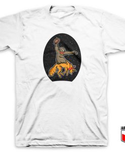 Sloth Riding Fox T Shirt 247x300 - Shop Unique Graphic Cool Shirt Designs