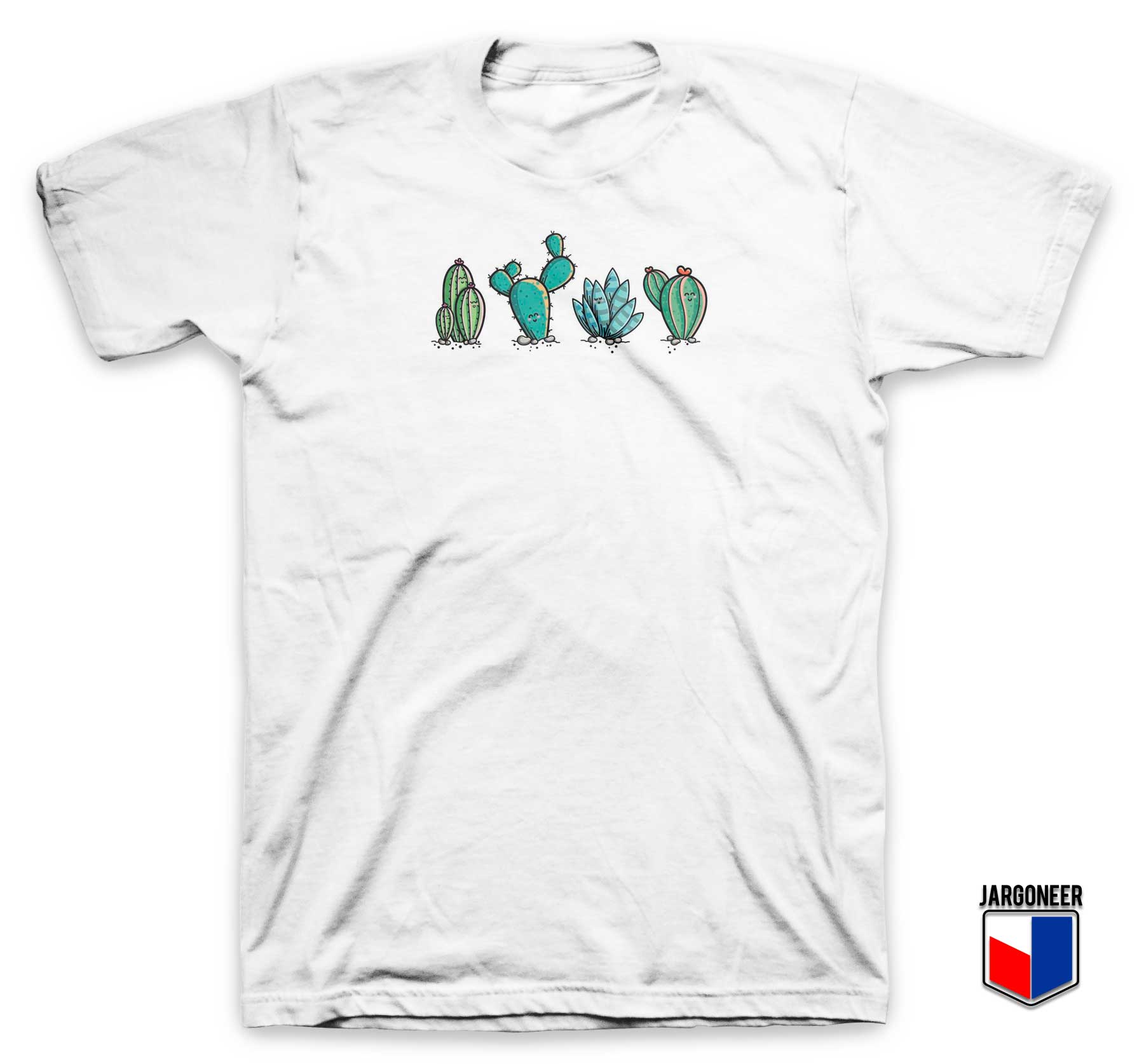 Cute Four Cactus Shirt - Design By jargoneer.com