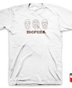Morons Face Philosophers T Shirt