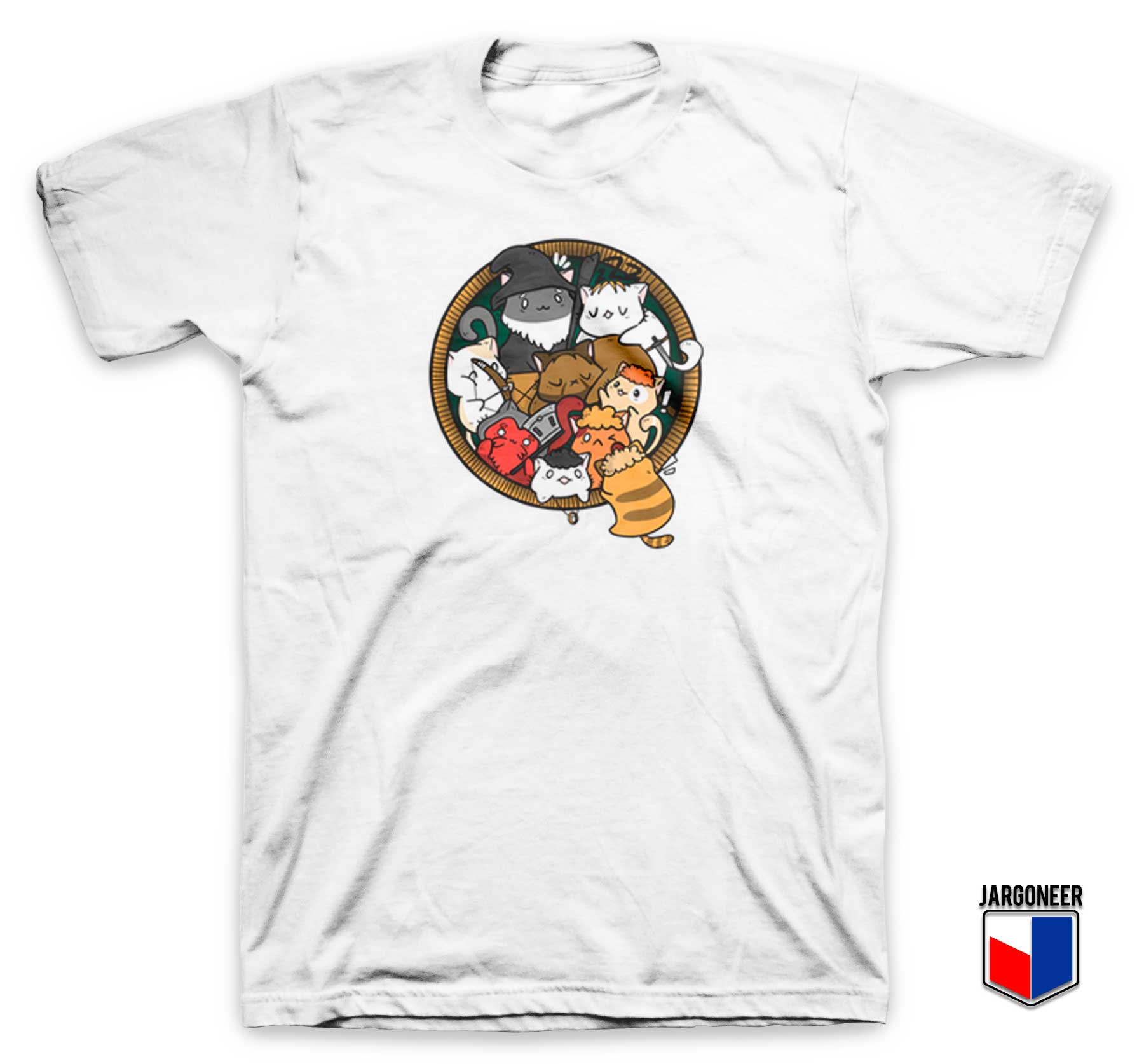 The Cat Of The Rings Parody T Shirt - Shop Unique Graphic Cool Shirt Designs