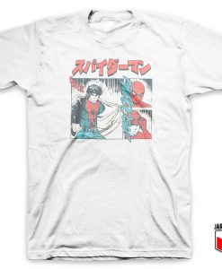 Japanese Spiderman T Shirt 247x300 - Shop Unique Graphic Cool Shirt Designs