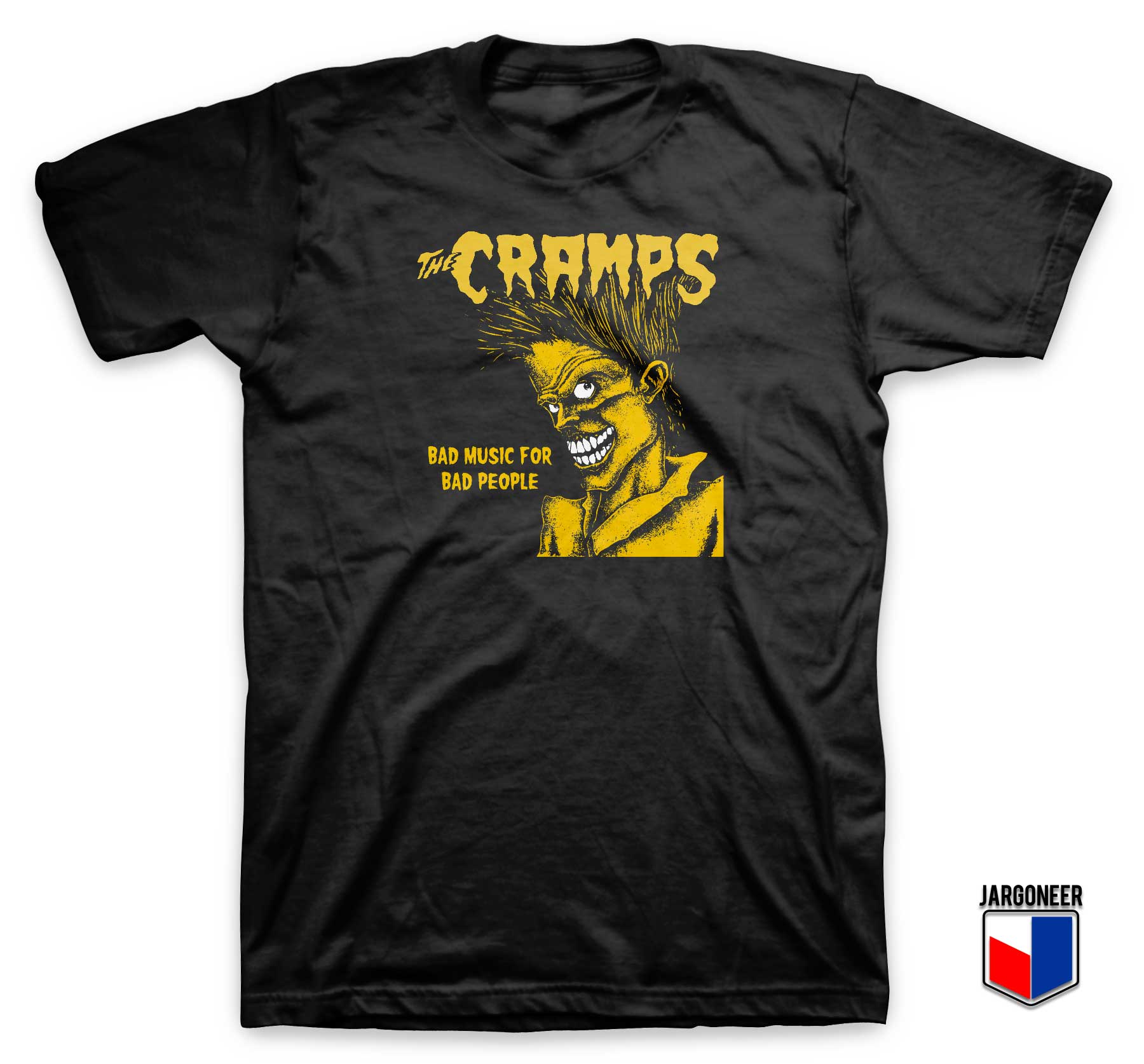 The Cramps Bad Music T Shirt - Shop Unique Graphic Cool Shirt Designs