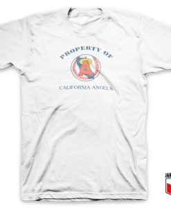 Property Of California Angels T Shirt