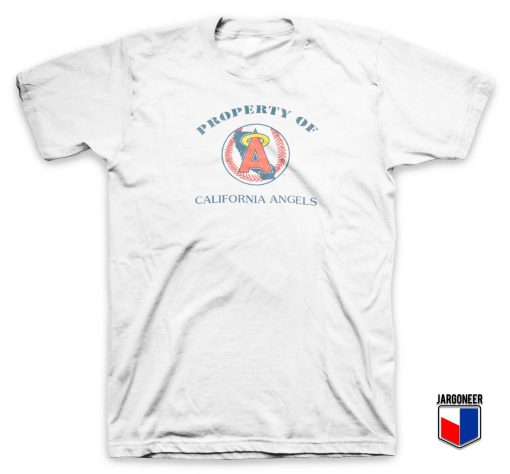 Property Of California Angels T Shirt