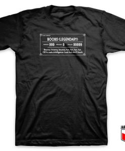Boobs Legendary Light Armor T shirt 247x300 - Shop Unique Graphic Cool Shirt Designs