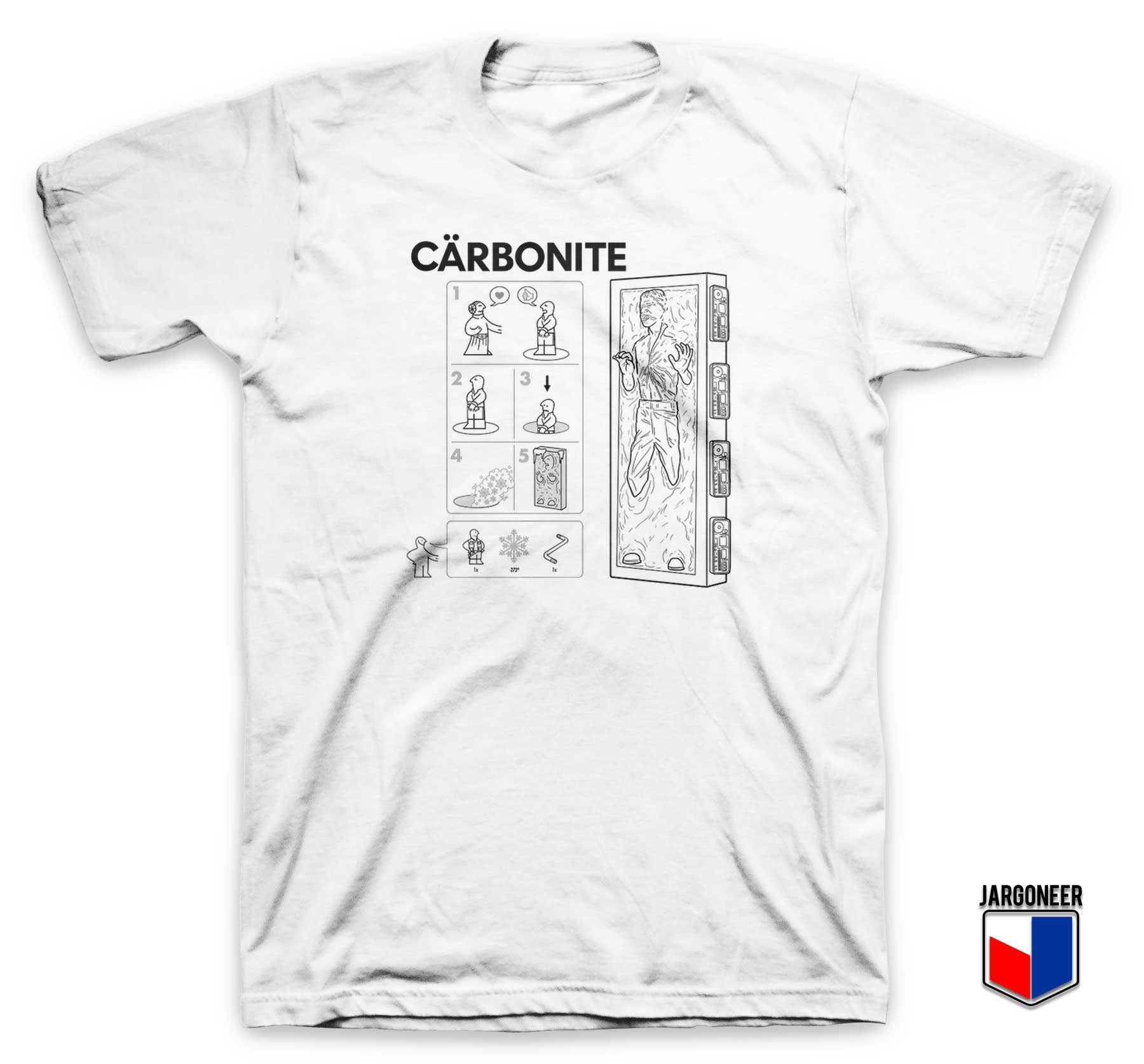 Carbonite Instructions T Shirt - Shop Unique Graphic Cool Shirt Designs